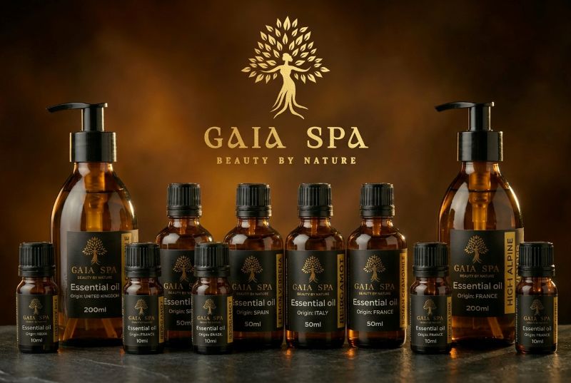 Prémiové esenciálne oleje GAIA SPA